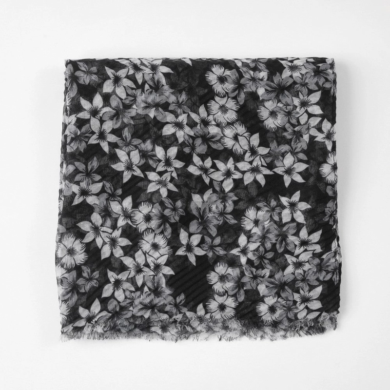 PAÑUELO ESTAMPADO NIA NEGRO TATIENNE - 1