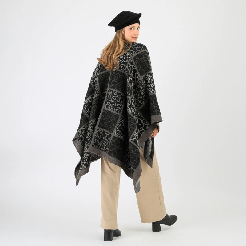 PONCHO YVES BLACK TATIENNE - 3
