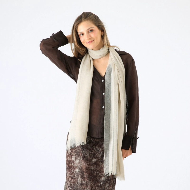 PAÑUELO LISO DI BEIGE TATIENNE - 2