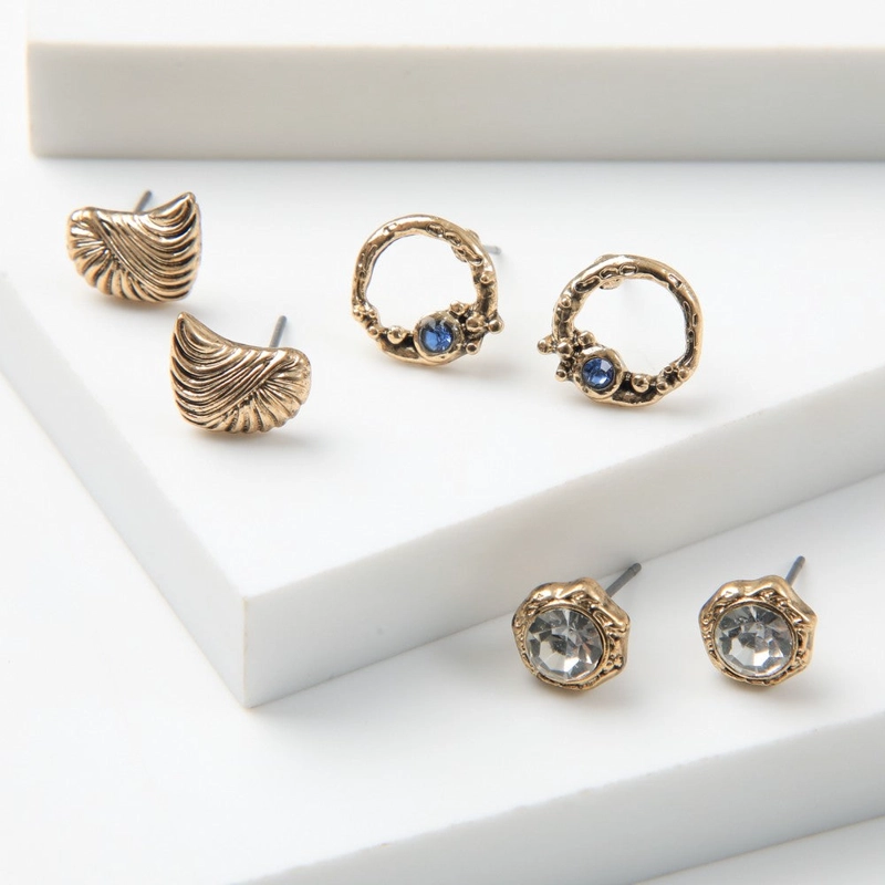SET DE AROS JOSI DORADO TATIENNE - 1