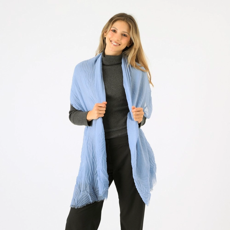 PAÑUELO LISO CAMILLE BLUE TATIENNE - 2