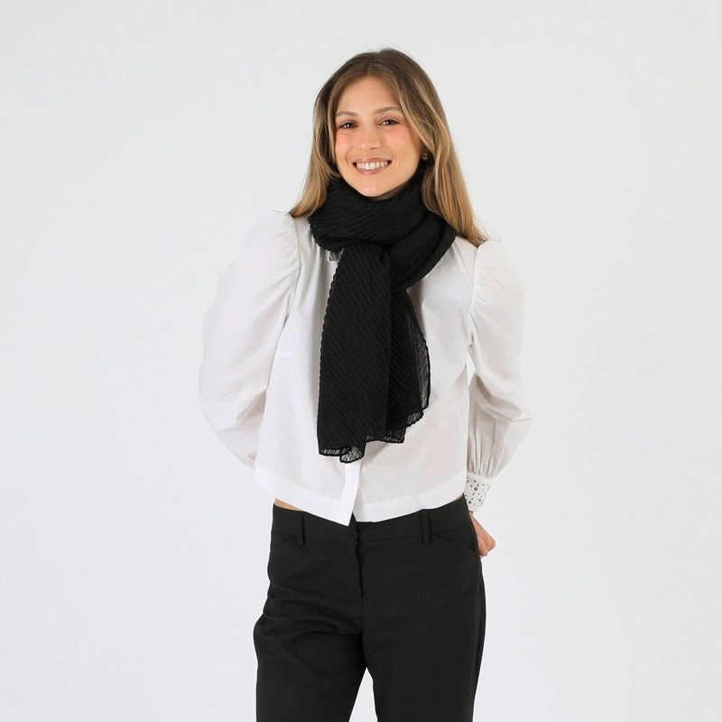 PAÑUELO LISO SANTI NEGRO TATIENNE - 2