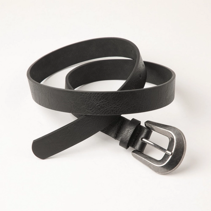 CINTURON STROKES NEGRO TATIENNE - 1