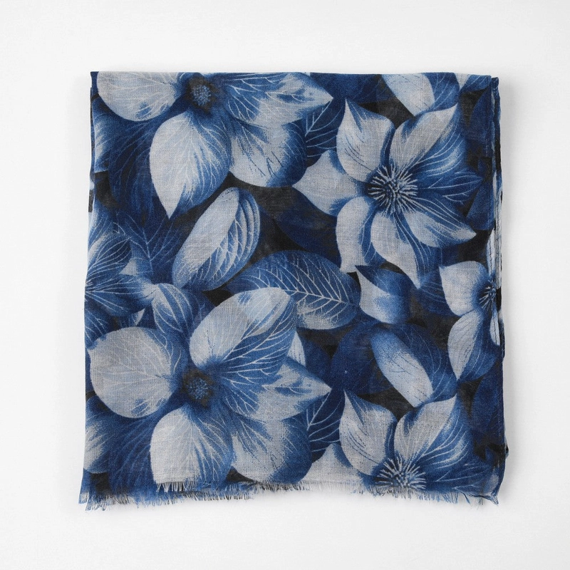 PAÑUELO ESTAMPADO GRECE BLUE TATIENNE - 1