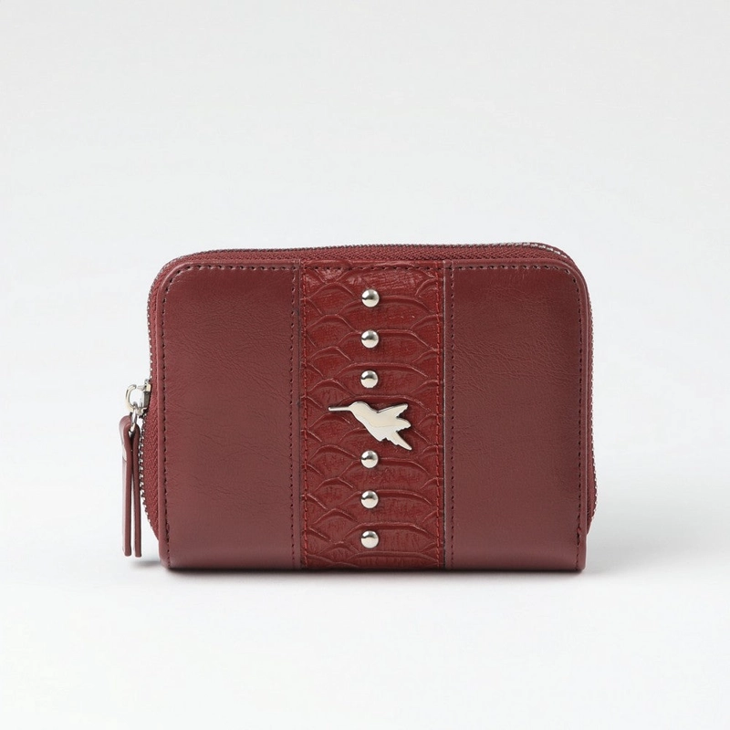 BILLETERA MEDIANA EDEN BURGUNDY TATIENNE - 1