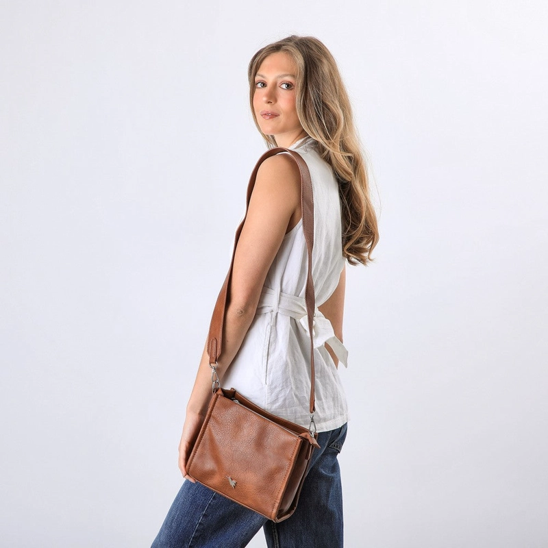 CARTERA CRUZADA MONY CAMEL TATIENNE - 3