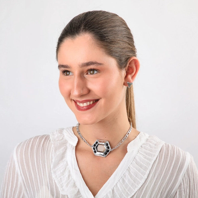 SET DE COLLAR HANA SILVER TATIENNE - 2