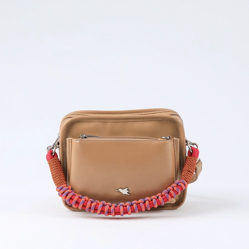CARTERA CRUZADA YASMIN BEIGE TATIENNE - 1