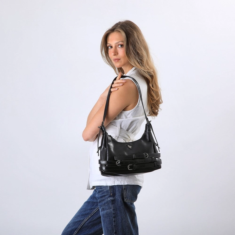 CARTERA HOMBRO PAULA BLACK TATIENNE - 3