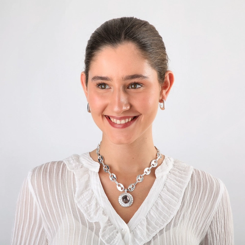 COLLAR CORTO DELIA SILVER TATIENNE - 2