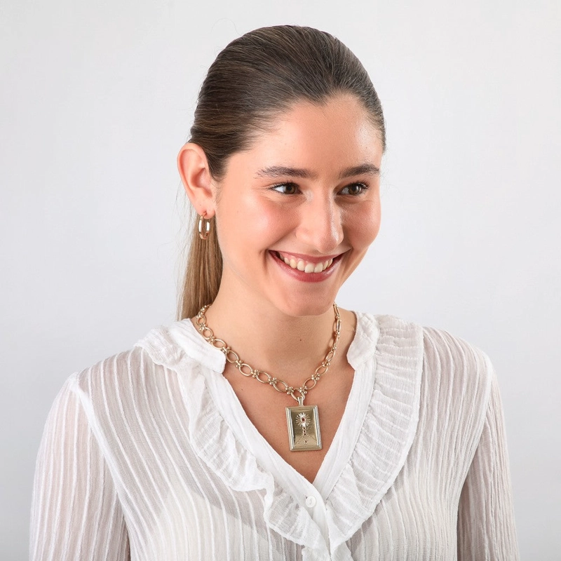 COLLAR CORTO CLOE DORADO TATIENNE - 2