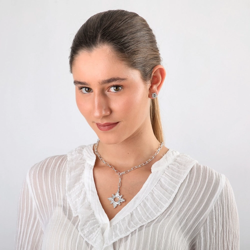 SET DE COLLAR DORA SILVER TATIENNE - 2