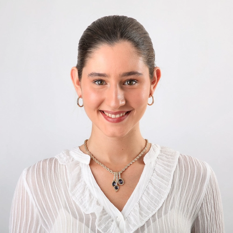 COLLAR CORTO DIANA DORADO TATIENNE - 2