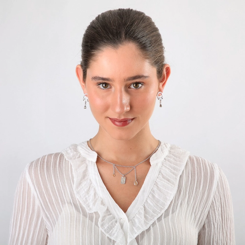 SET DE COLLAR HELEN SILVER TATIENNE - 2