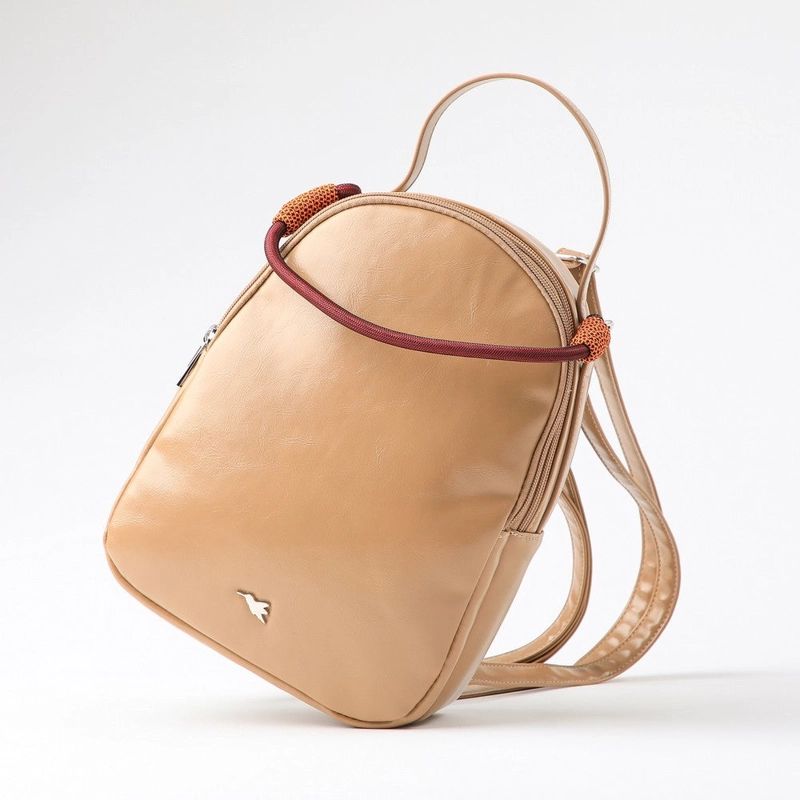 MOCHILA TATI CAMEL TATIENNE - 2