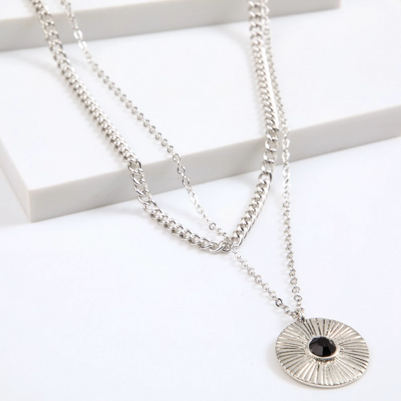 COLLAR CORTO GLORIA SILVER TATIENNE - 1