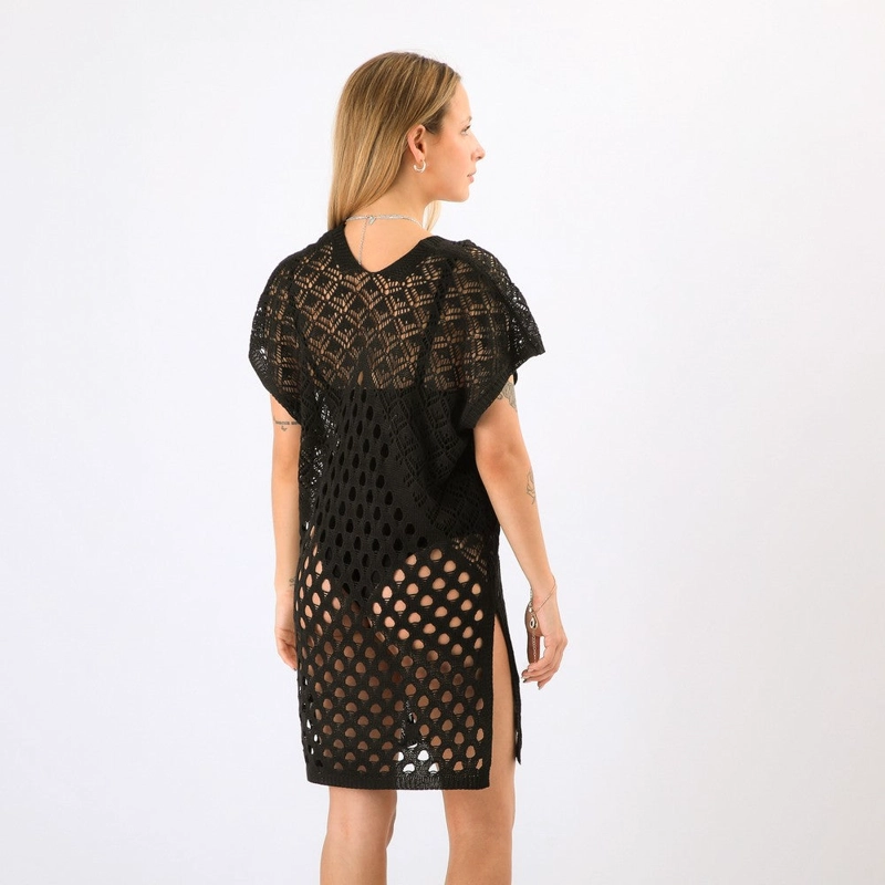 KIMONO CLOSED YUKON BLACK TATIENNE - 2