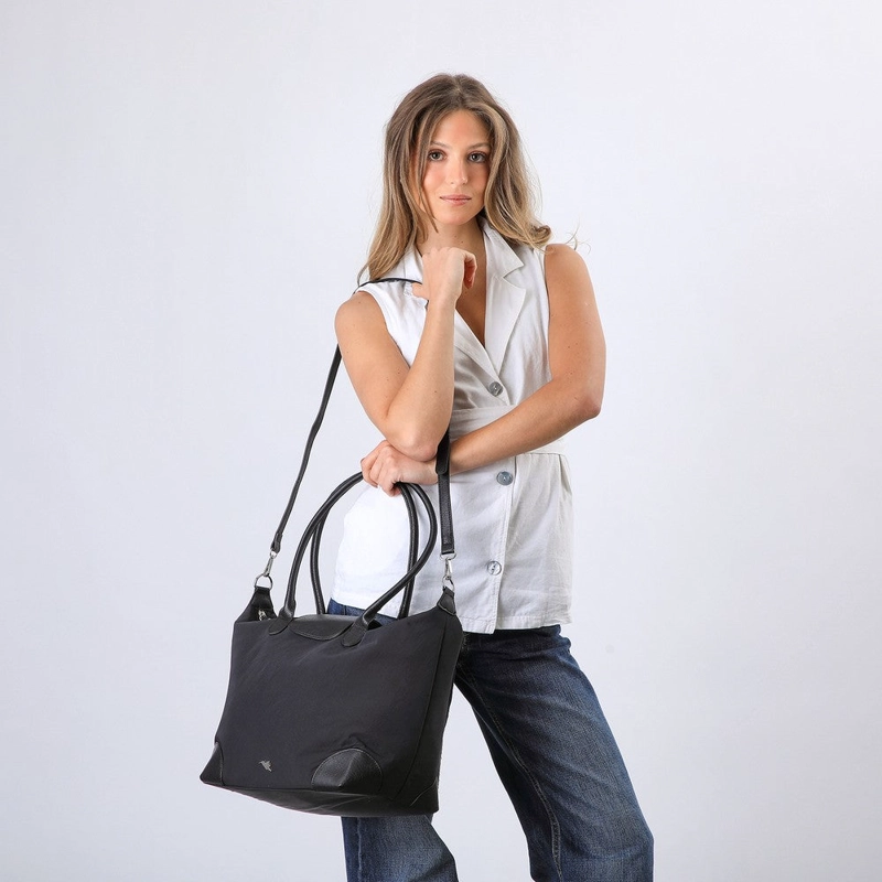 CARTERA HOMBRO PAMELA BLACK TATIENNE - 3