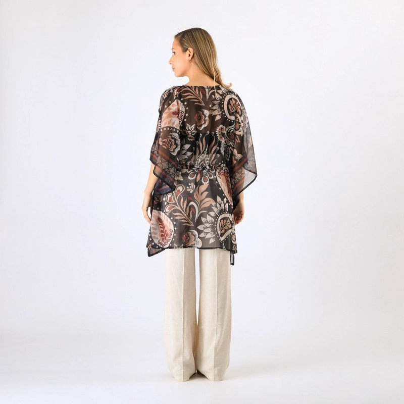 KIMONO CLOSED AMUR BROWN TATIENNE - 2