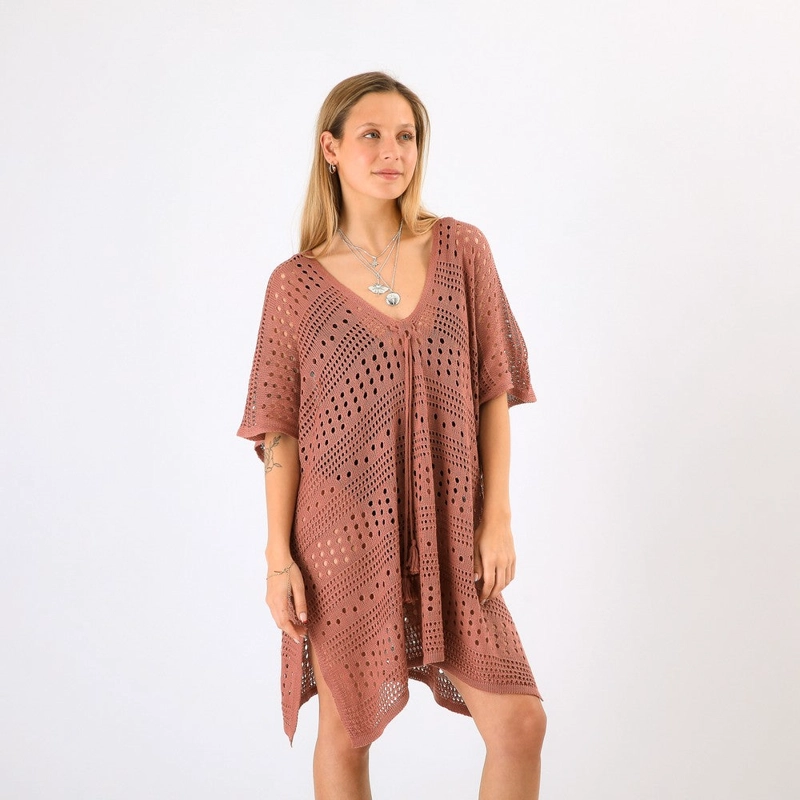 KIMONO CLOSED NIGER ROJO TATIENNE - 1