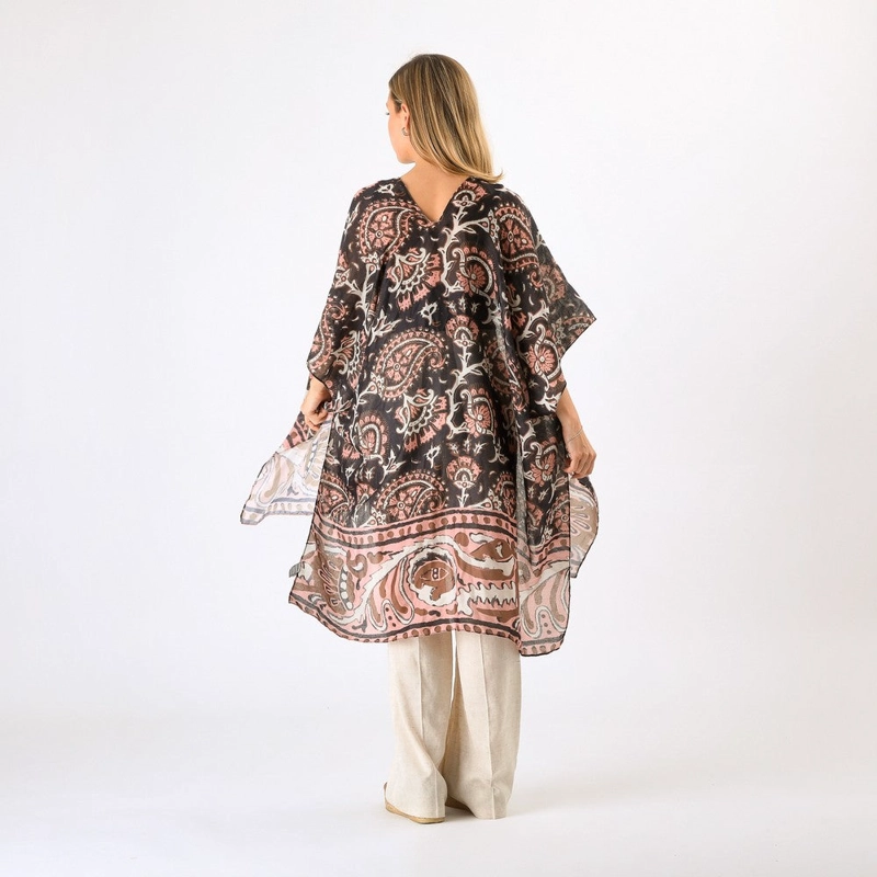 KIMONO VICTORIA BLACK TATIENNE - 2