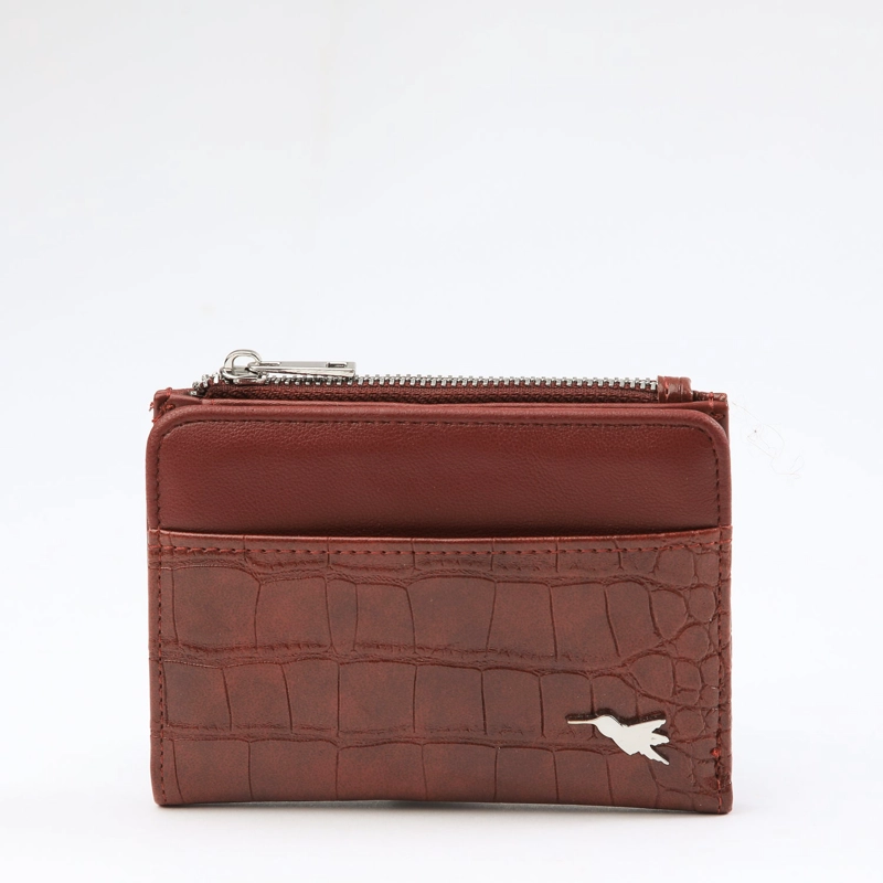 BILLETERA MEDIANA VIGO BURGUNDY TATIENNE - 1
