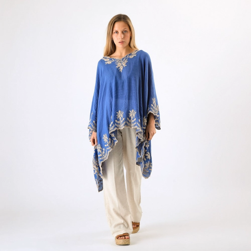 KIMONO CLOSED VAN BLUE TATIENNE - 1
