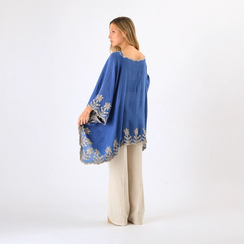 KIMONO CLOSED VAN BLUE TATIENNE - 2