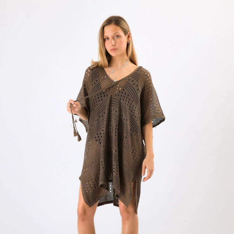KIMONO CLOSED NIGER BEIGE TATIENNE - 1