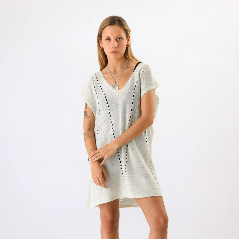 KIMONO CLOSED FRAZER GREEN TATIENNE - 1