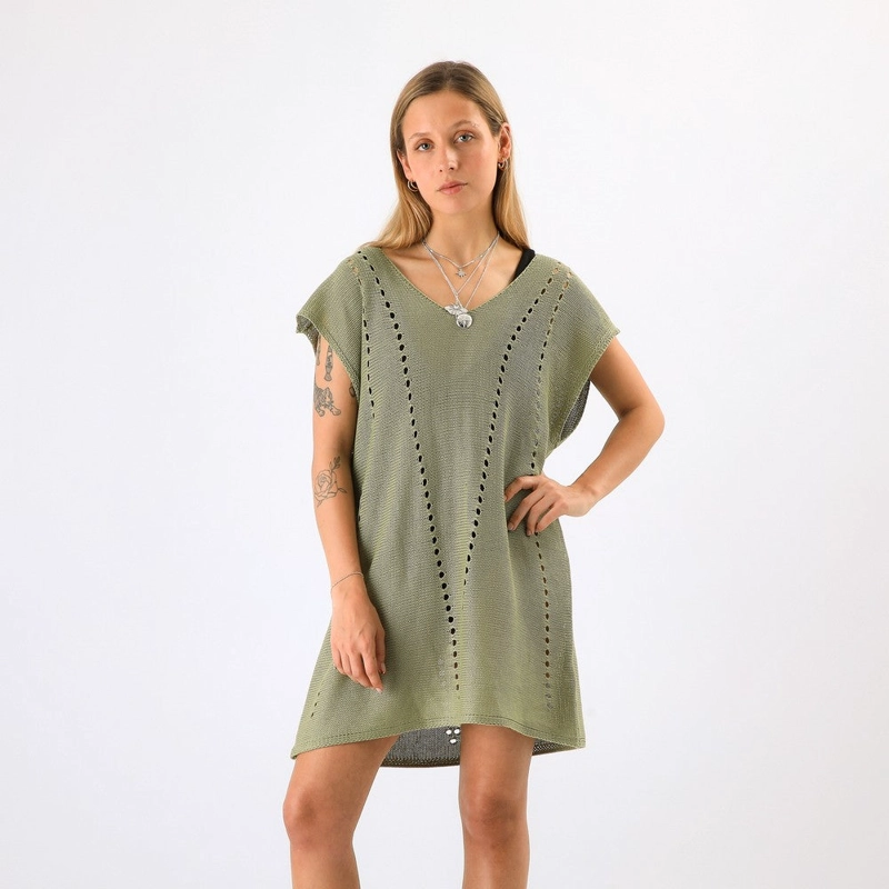KIMONO CLOSED FRAZER GREEN TATIENNE - 2