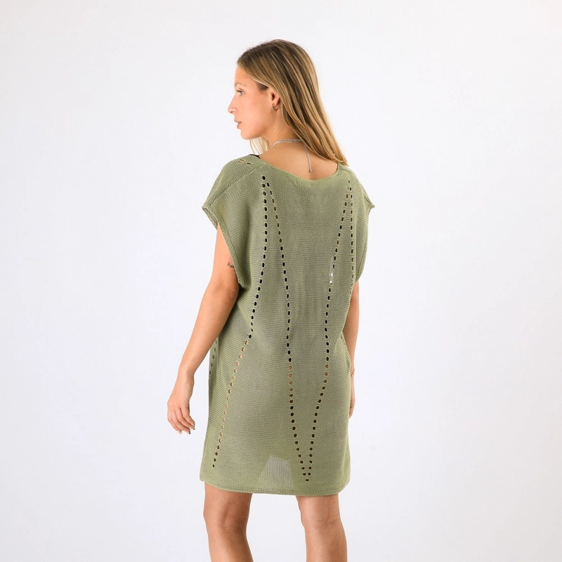 KIMONO CLOSED FRAZER GREEN TATIENNE - 4
