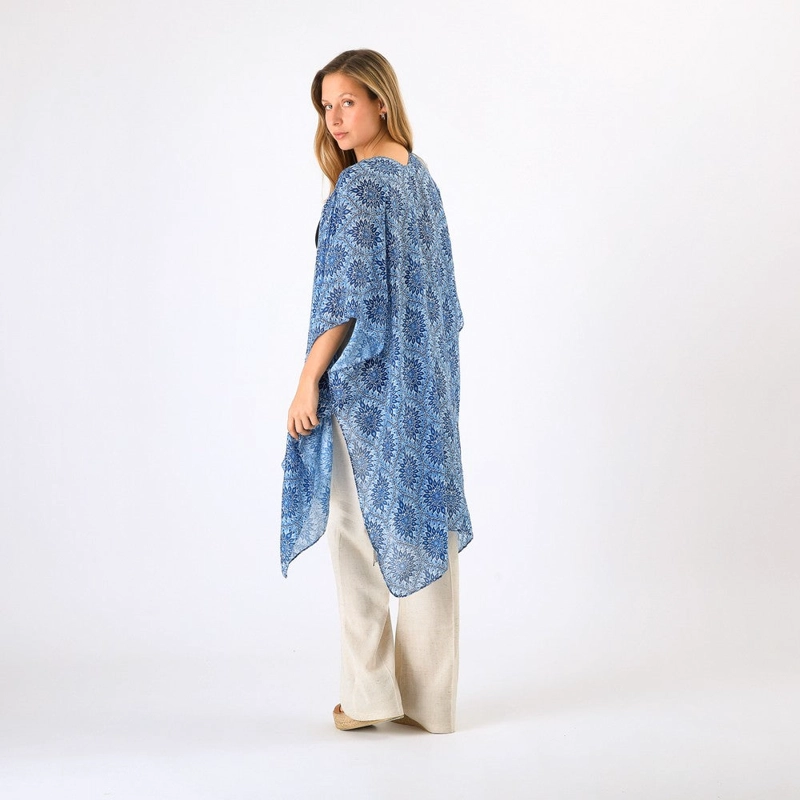 KIMONO BAKER BLUE TATIENNE - 2