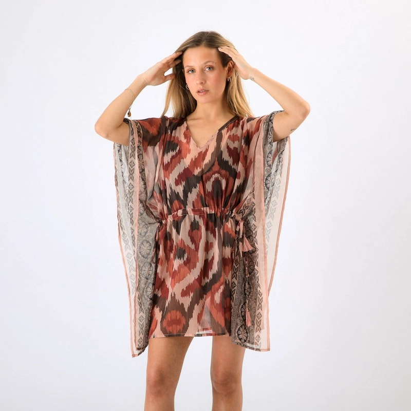 KIMONO CLOSED LENA BEIGE TATIENNE - 1