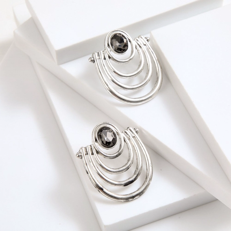 AROS PEGADOS AMIE SILVER TATIENNE - 1