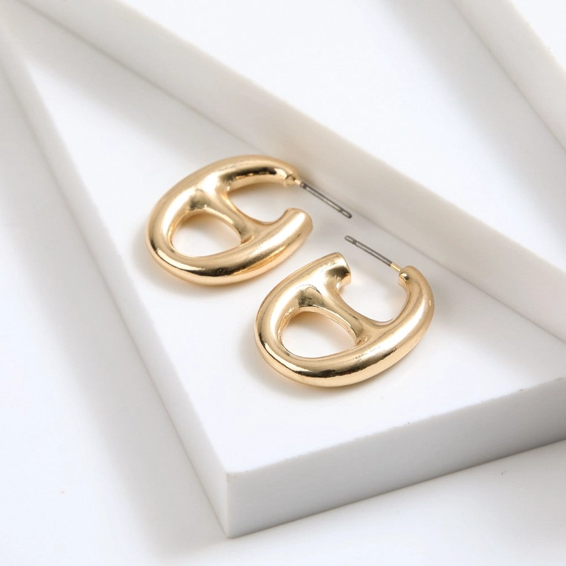 AROS ARGOLLAS BRUNA DORADO TATIENNE - 1