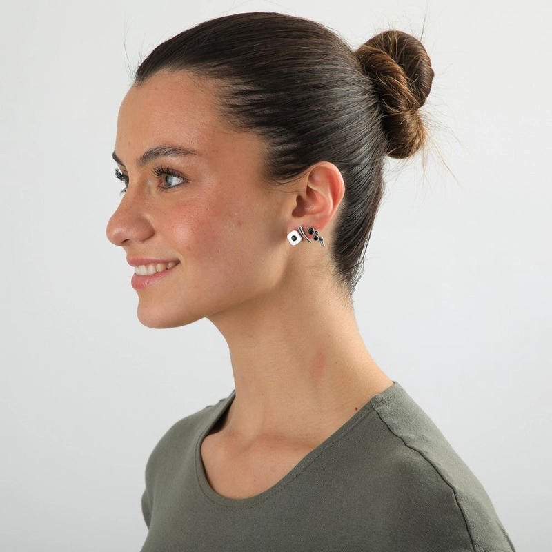 SET DE AROS ELBA SILVER TATIENNE - 2