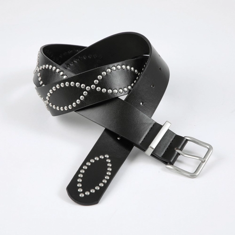 CINTURON BLUR BLACK TATIENNE - 1