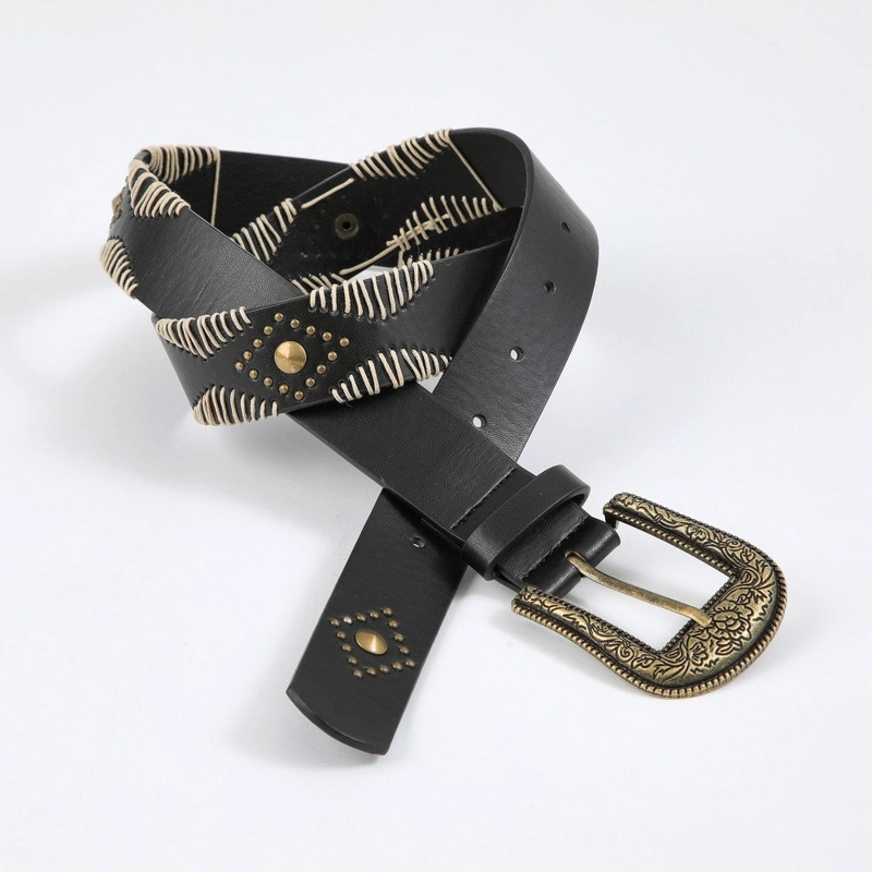 CINTURON PHOENIX BLACK TATIENNE - 1