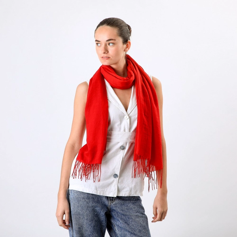 PAÑUELO SOLID ROBERT ROJO TATIENNE - 2