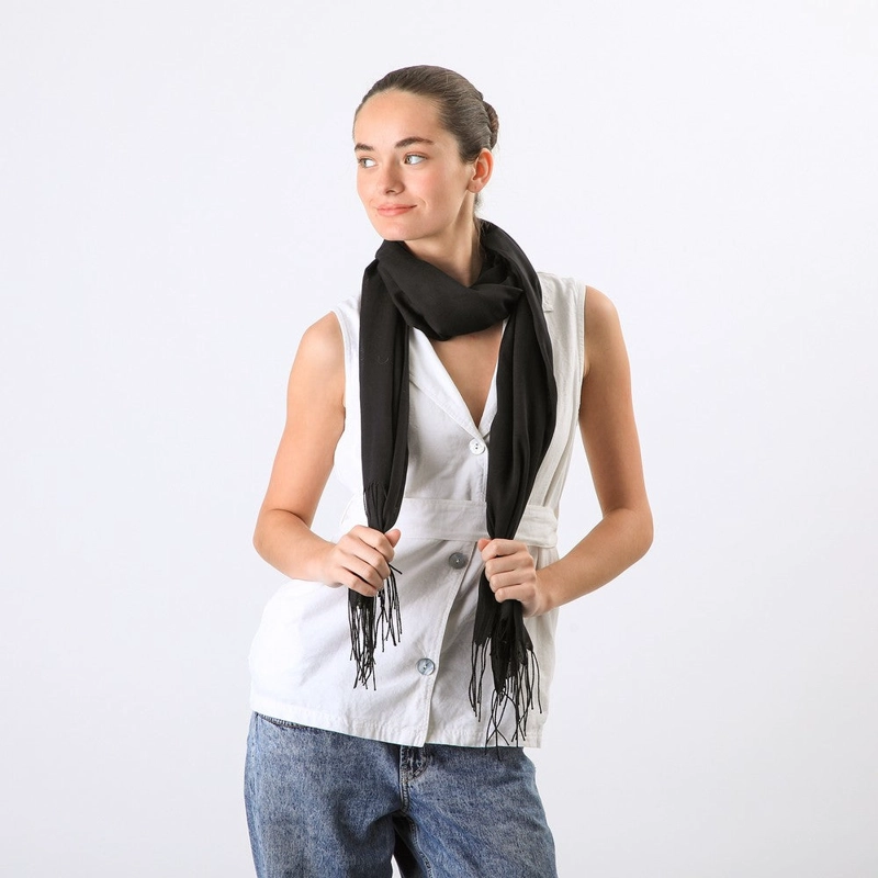 PAÑUELO SOLID ROBERT BLACK TATIENNE - 2