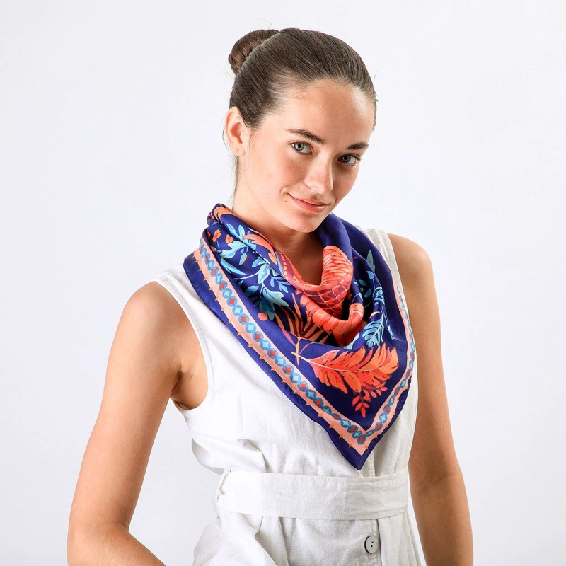 BANDANA KARL BLUE TATIENNE - 2