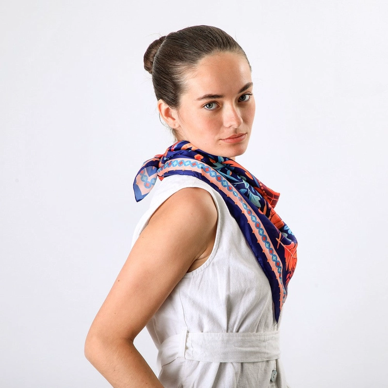 BANDANA KARL BLUE TATIENNE - 3