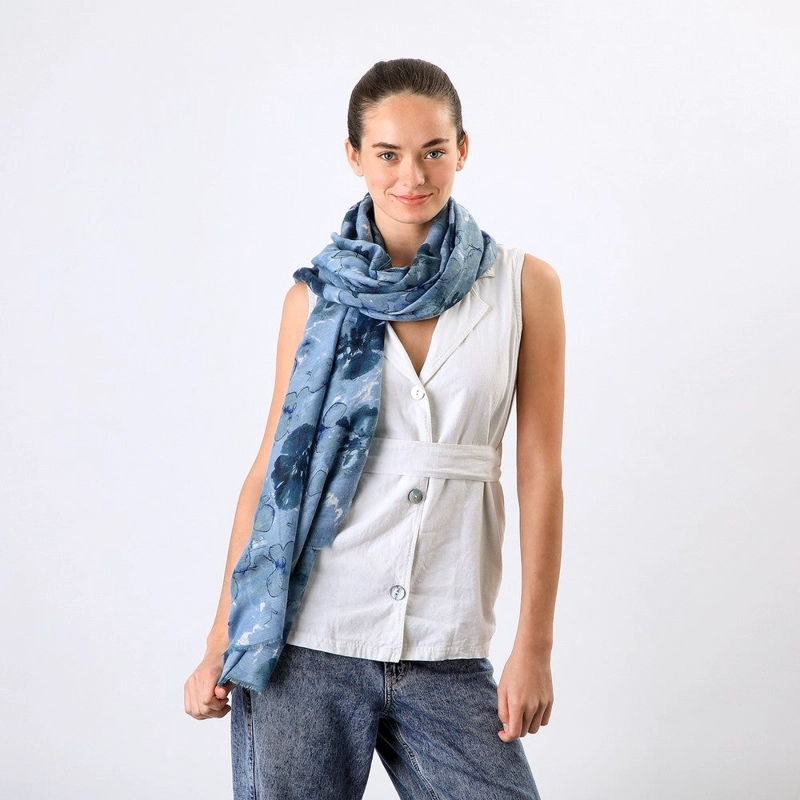PAÑUELO ESTAMPADO KAI BLUE TATIENNE - 2