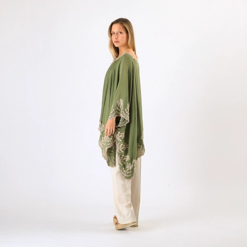 KIMONO CLOSED VAN GREEN TATIENNE - 2
