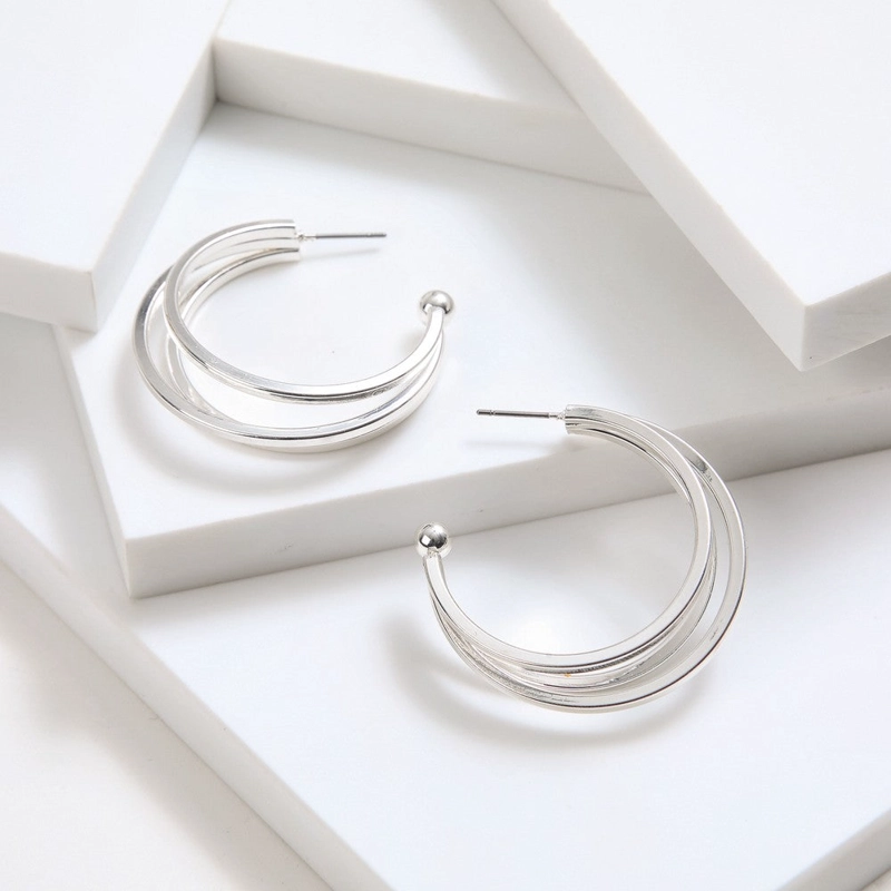AROS ARGOLLAS BELLA SILVER TATIENNE - 1