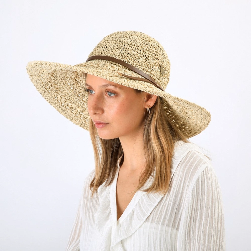 SOMBRERO LUNA BEIGE TATIENNE - 4