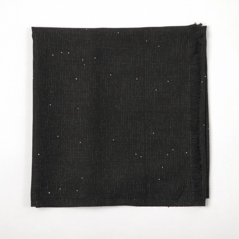 PAÑUELO LISO SERGE BLACK TATIENNE - 2