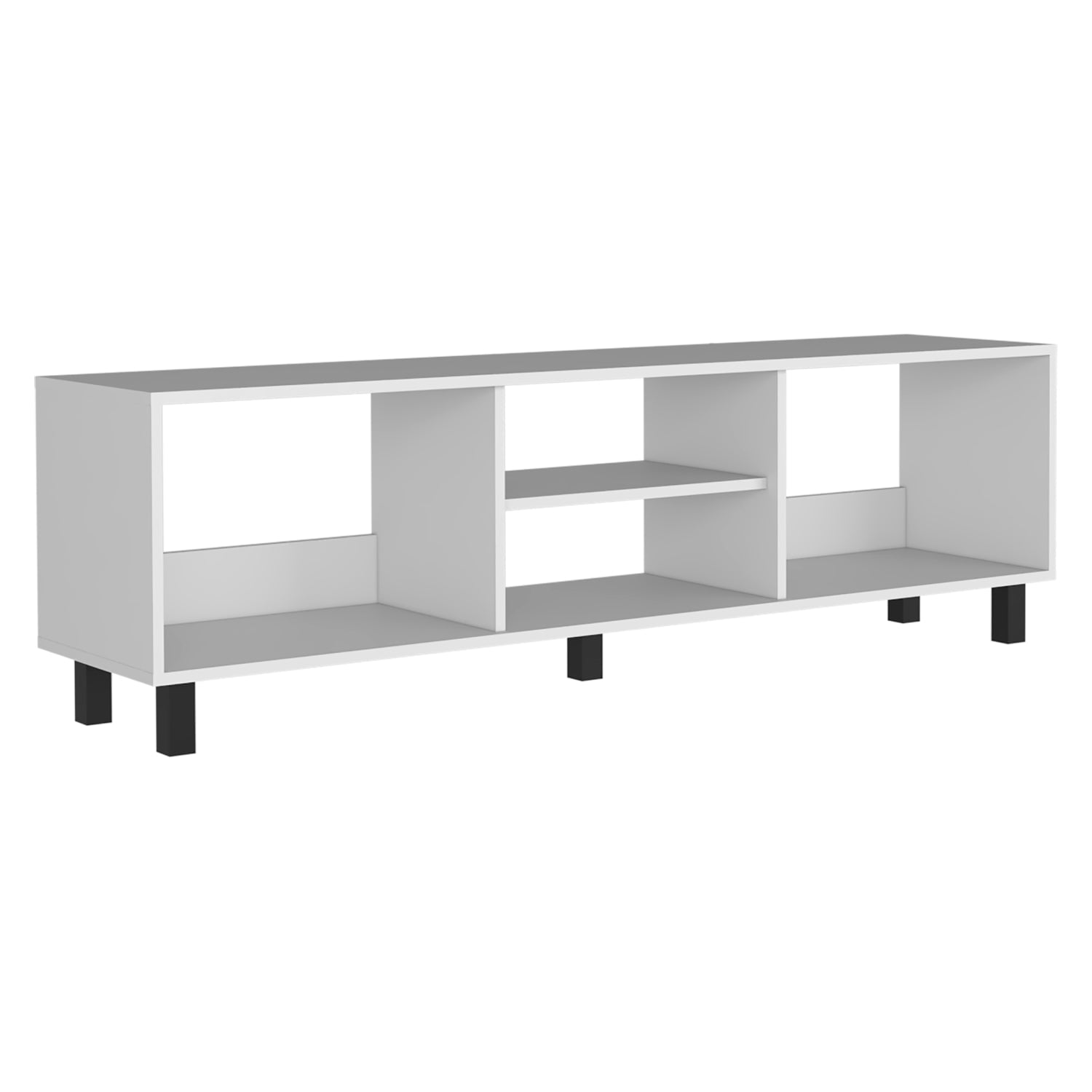 RACK TV FMFURNITURE BLANCO 70' MULTIUSOS FM 042B - 1