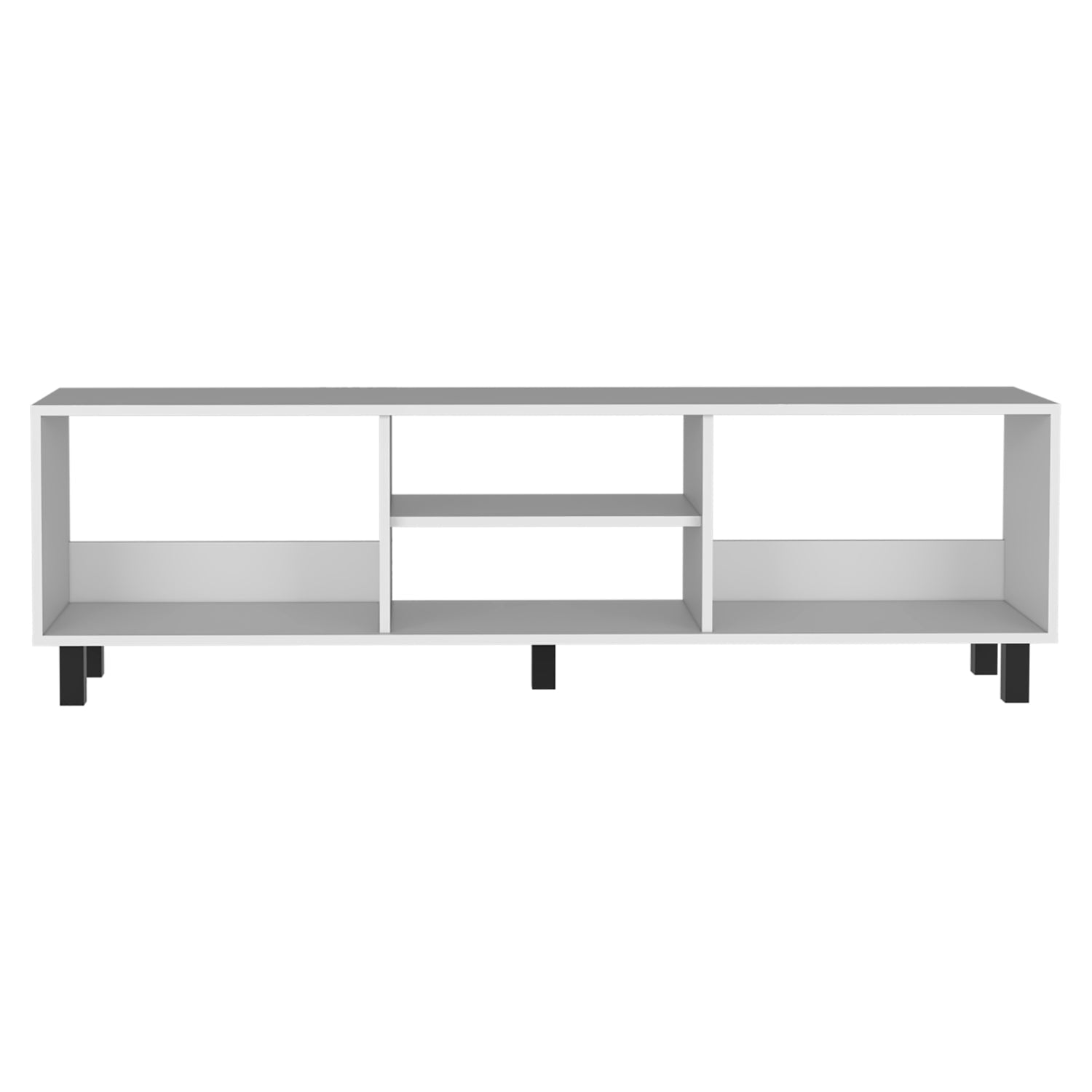 RACK TV FMFURNITURE BLANCO 70' MULTIUSOS FM 042B - 2